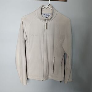 Columbia Off-White Fleece Jacket